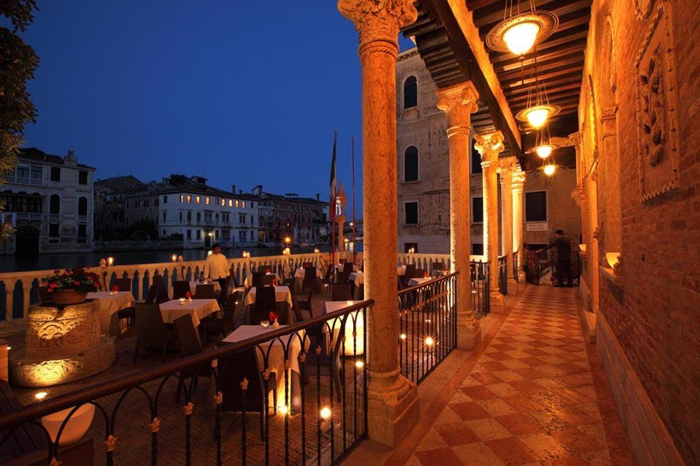 Hotel Palazzo Stern Venesia Restoran foto